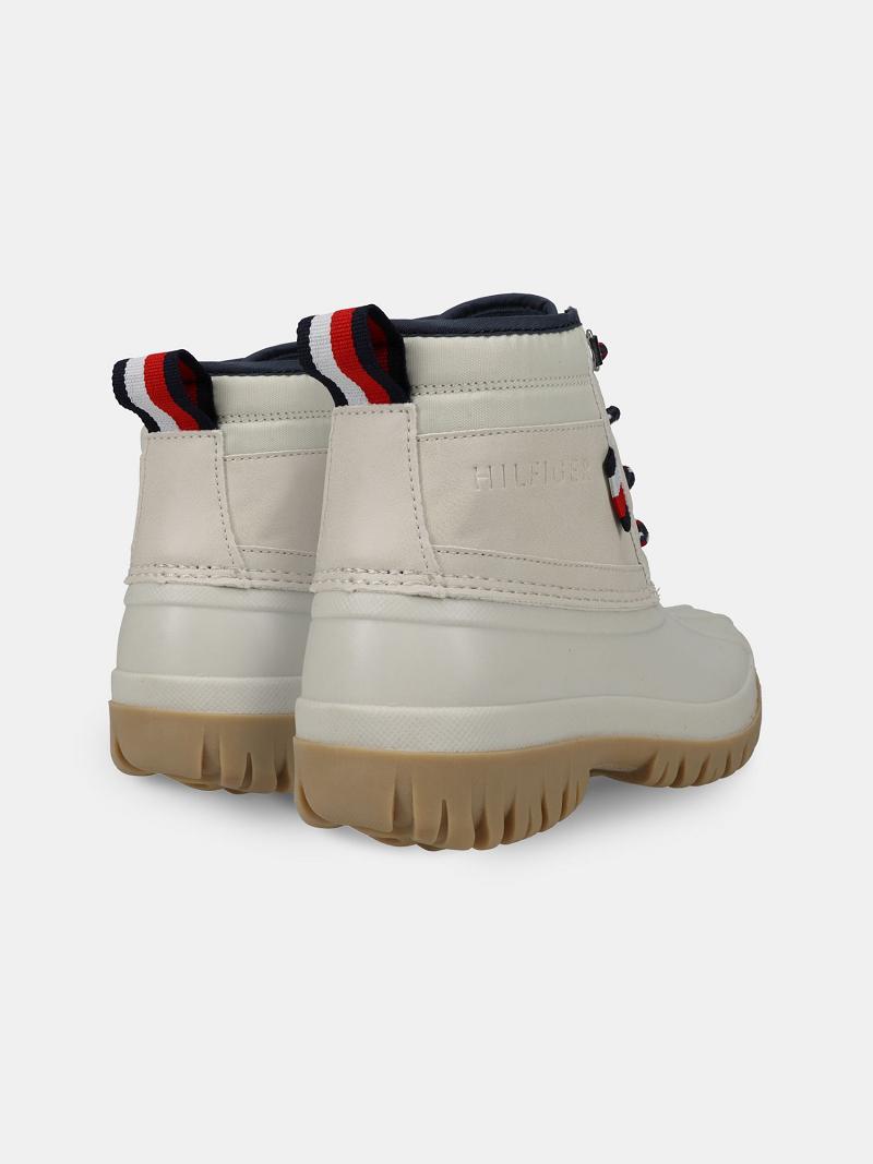 Baskets Tommy Hilfiger Big Duck Boot Enfant Blanche | FR_G1305