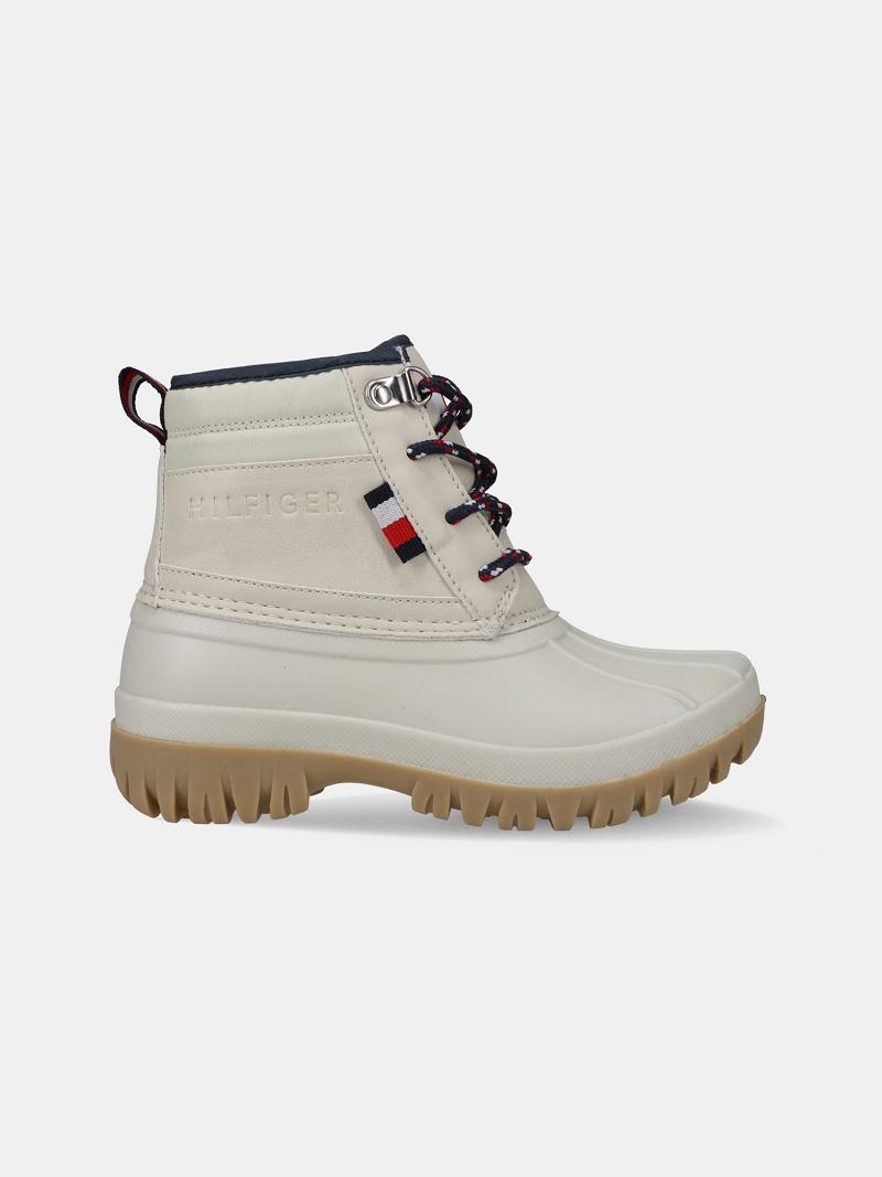 Baskets Tommy Hilfiger Big Duck Boot Enfant Blanche | FR_G1305