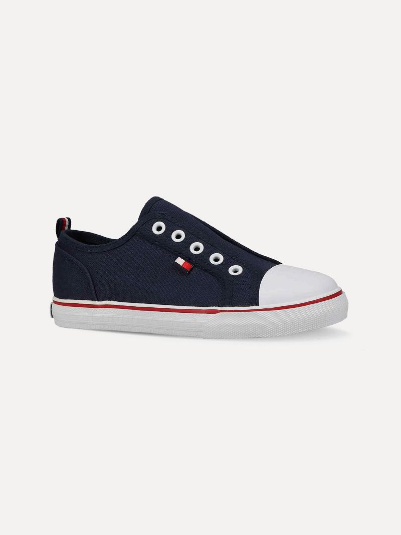 Baskets Tommy Hilfiger Laceless Enfant Bleu Marine | FR_B2239