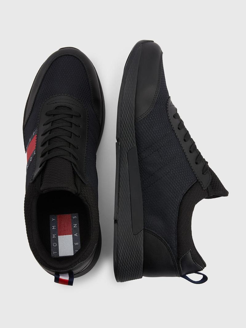 Baskets Tommy Hilfiger Tj running Homme Noir | FR_M31636