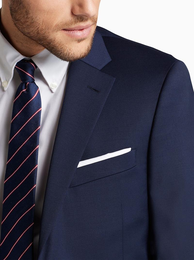 Blazer Tommy Hilfiger Regular fit essential twill Homme Bleu Marine | FR_M31478