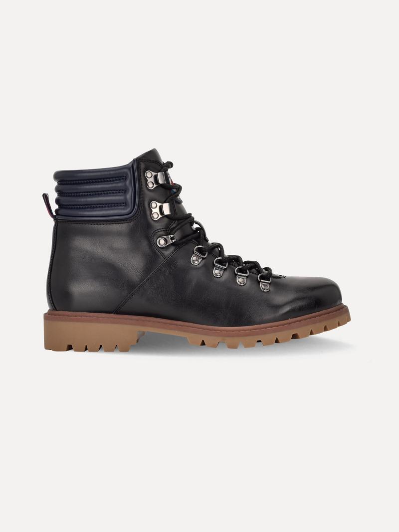 Bottes Tommy Hilfiger Solid utility Homme Noir | FR_M31691