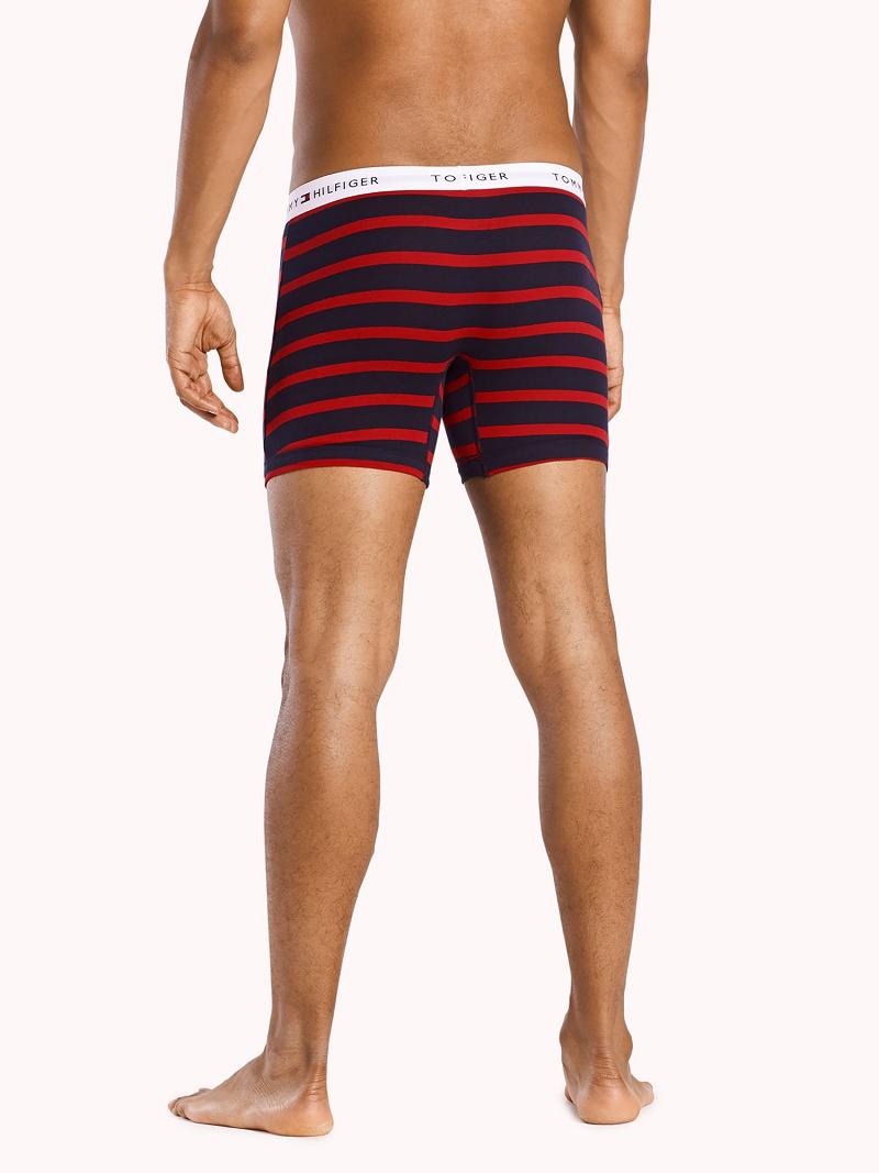 Boxer Briefs Tommy Hilfiger Coton classics boxer brief 3pk Homme Grise | FR_M31582