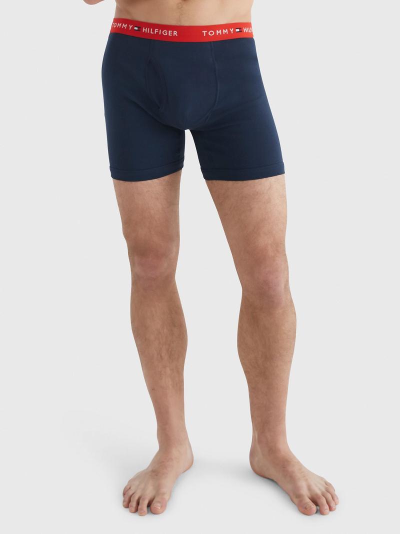 Boxer Briefs Tommy Hilfiger Coton classics boxer brief 5pk Homme Bleu Marine | FR_M31587