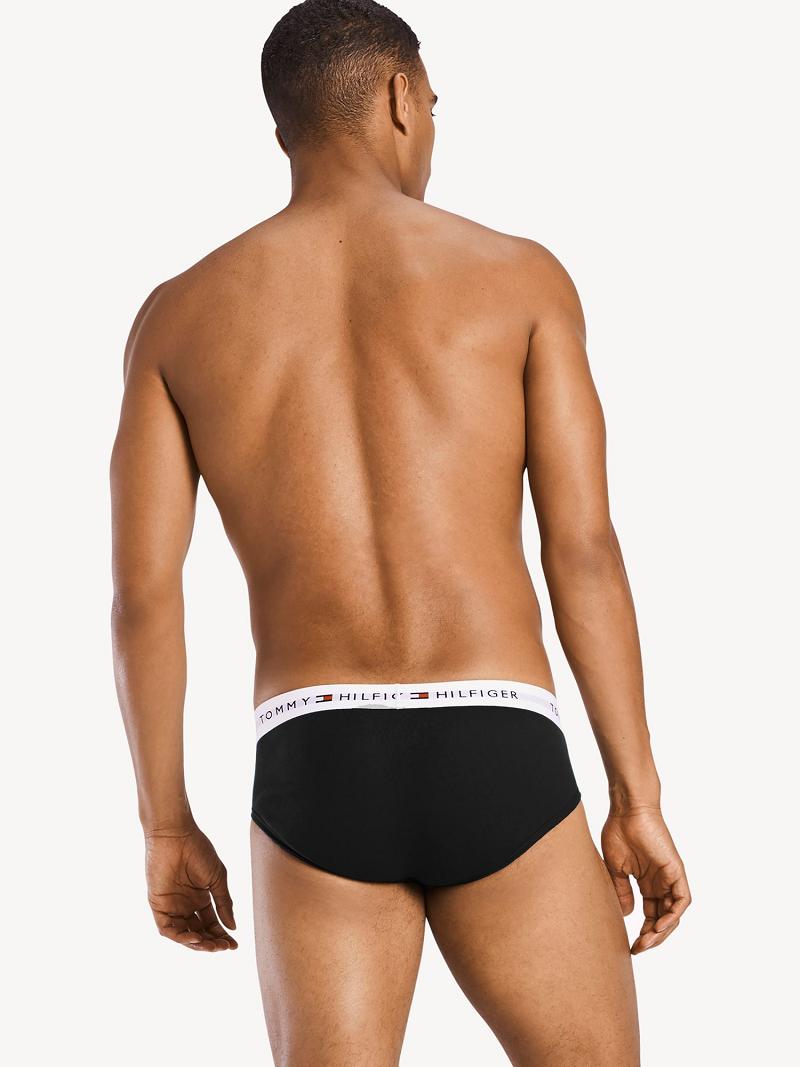 Briefs Tommy Hilfiger Coton classics brief 6pk Homme Noir | FR_M31543