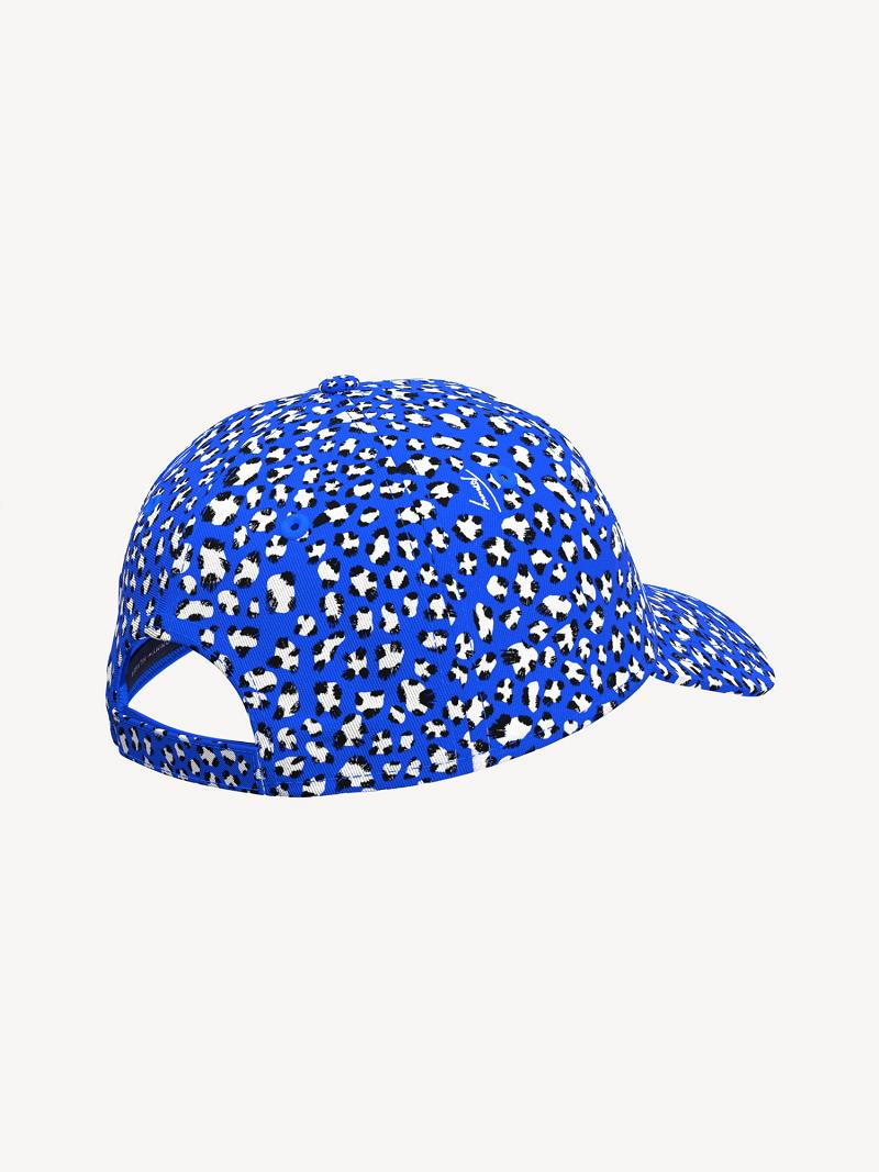 Chapeaux Tommy Hilfiger Cheetah Enfant Bleu Multicolore | FR_B2275