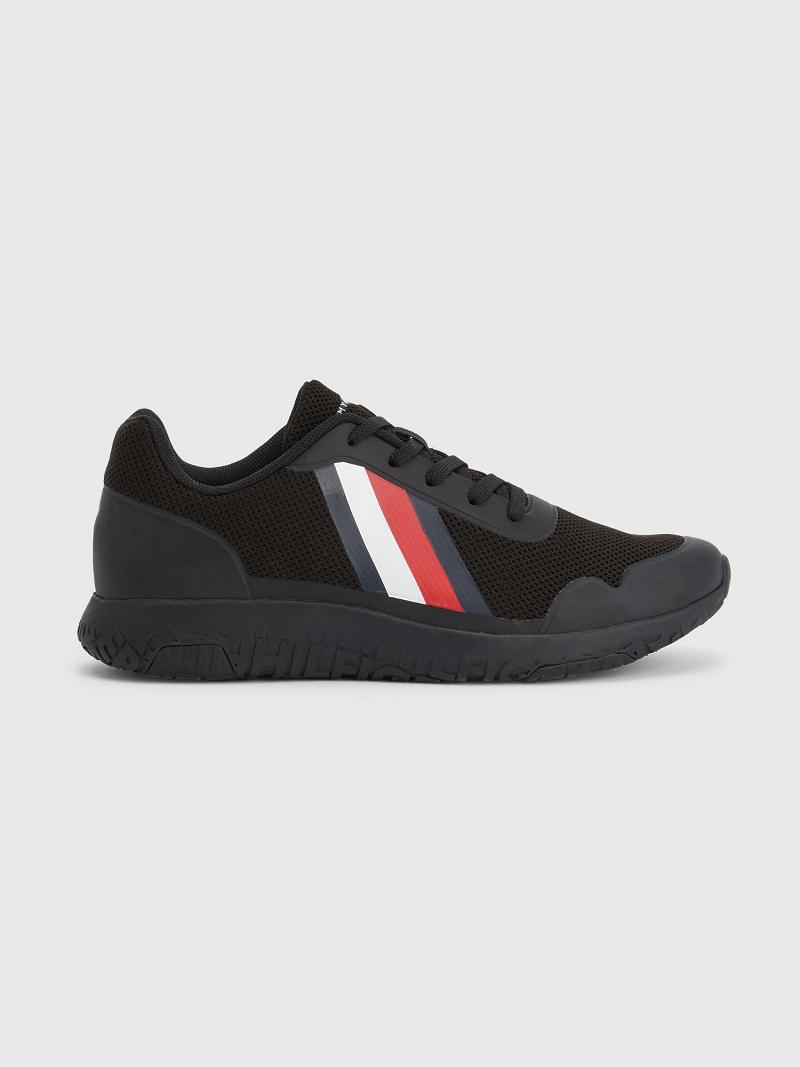 Chaussures Casual Tommy Hilfiger Legere knit Homme Noir | FR_M31666