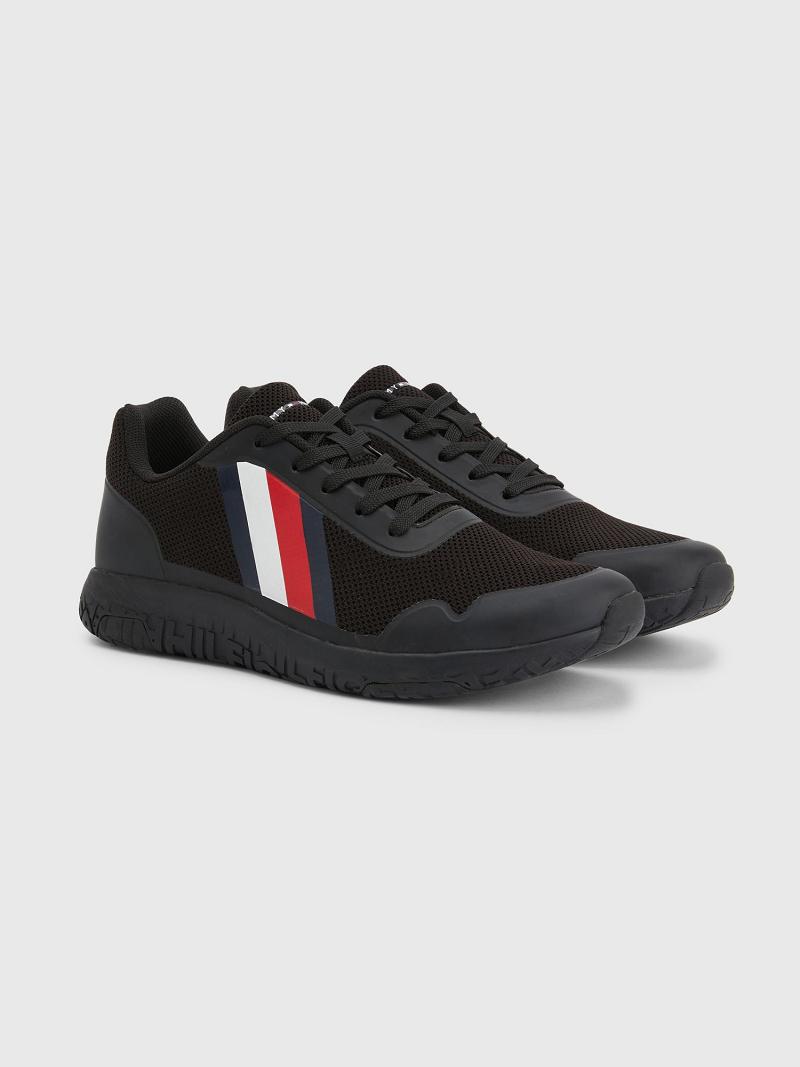 Chaussures Casual Tommy Hilfiger Legere knit Homme Noir | FR_M31666