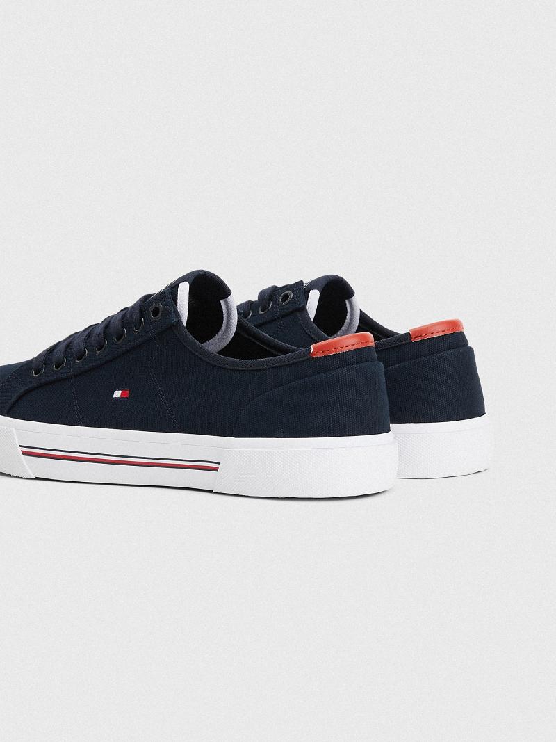 Chaussures Casual Tommy Hilfiger Tela Homme Bleu | FR_M31655