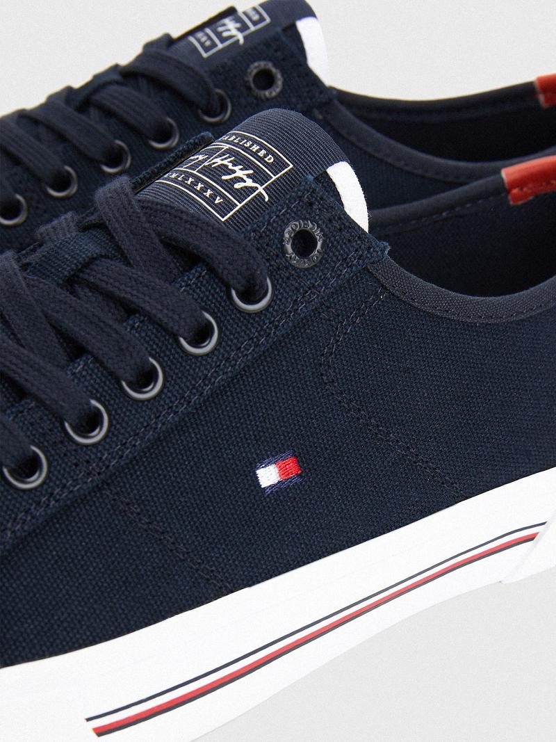 Chaussures Casual Tommy Hilfiger Tela Homme Bleu | FR_M31655