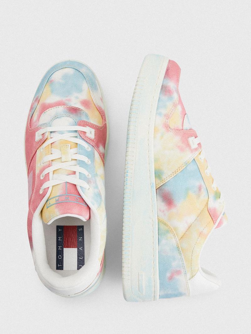 Chaussures Casual Tommy Hilfiger Tie-dye Homme Multicolore | FR_M31678