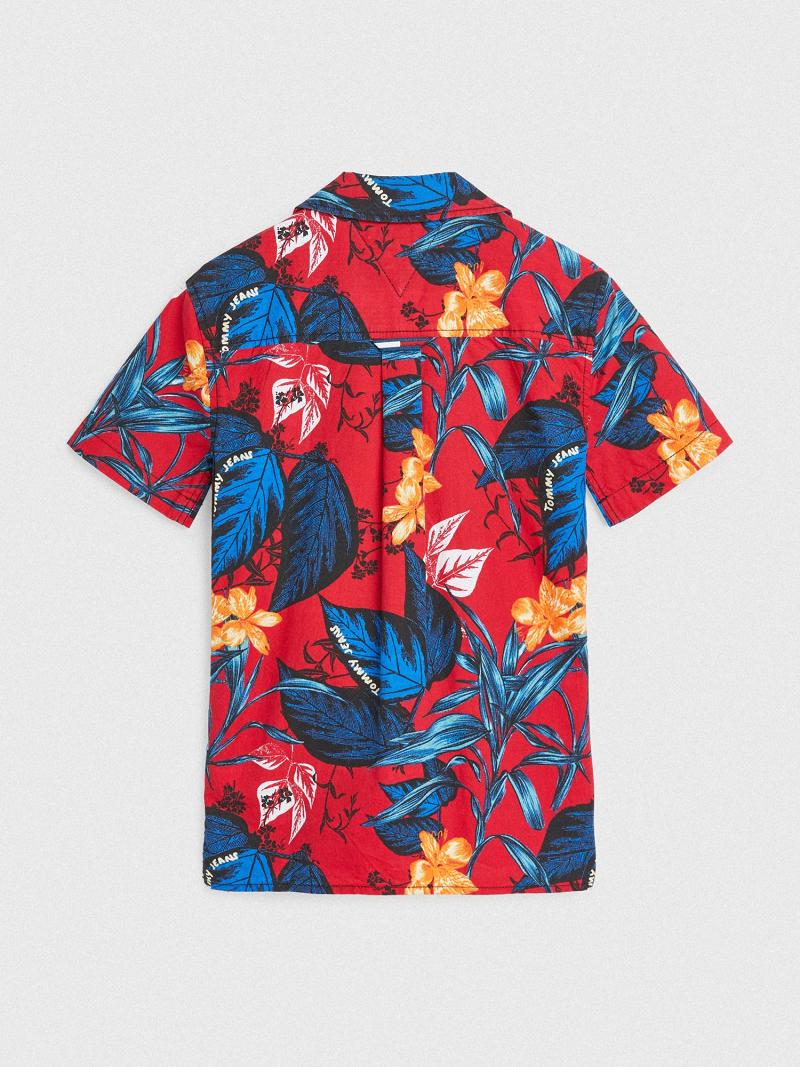 Chemises Tommy Hilfiger Tropics Enfant Multicolore | FR_B2089