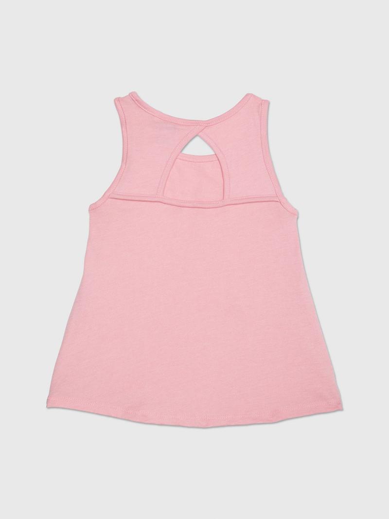 Hauts Tommy Hilfiger Logo Tank Enfant Rose | FR_G1279