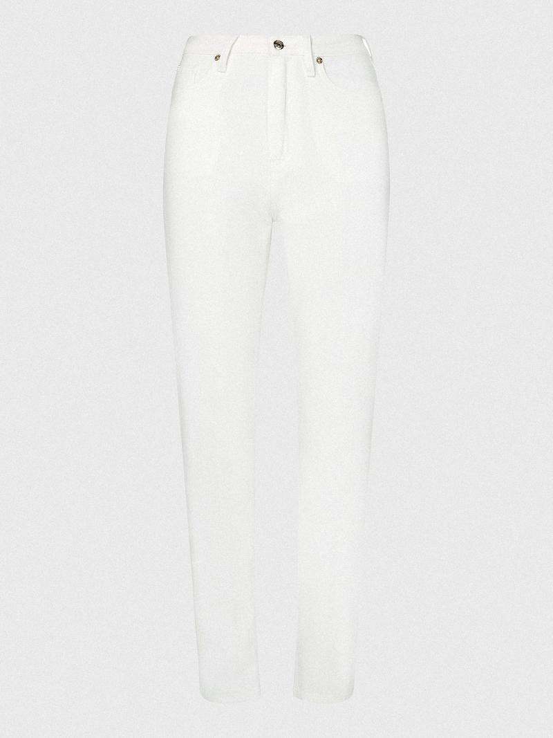 Jean Tommy Hilfiger Classiche Straight Fit White Femme Blanche | FR_W21188