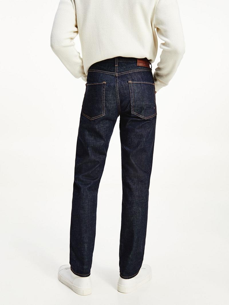 Jean Tommy Hilfiger Denton straight fit th stretch indigo Homme Bleu | FR_M31363