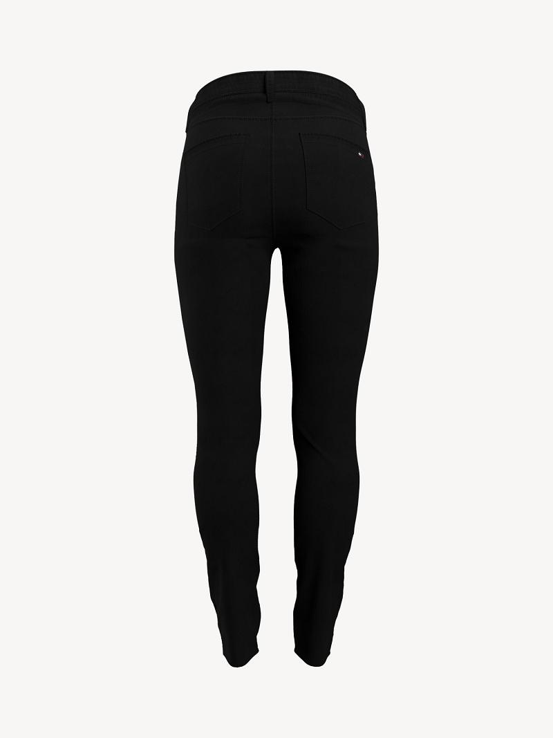 Jean Tommy Hilfiger Essential High-Rise Skinny Pant Femme Noir | FR_W21193