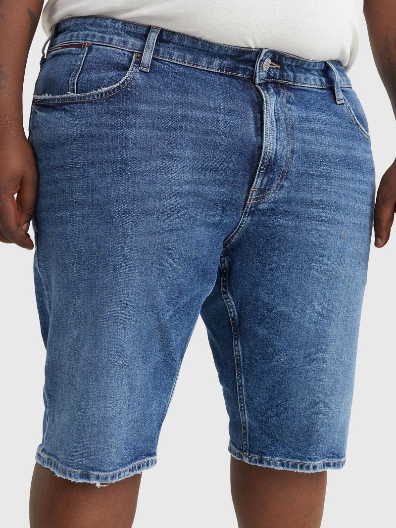 Jean Tommy Hilfiger Mid rise tapered fit Homme Bleu | FR_M31374