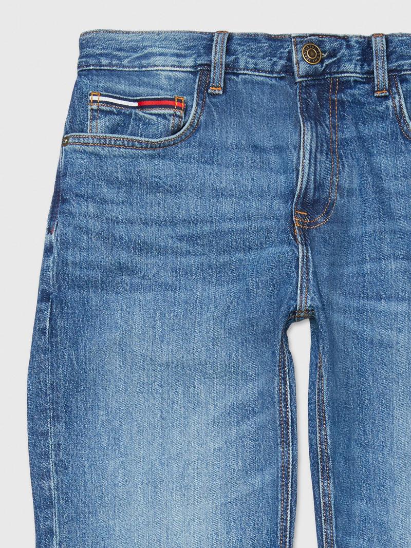 Jean Tommy Hilfiger Relaxed fit medium wash Homme Bleu | FR_M31375