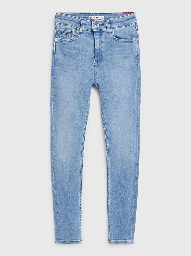 Jean Tommy Hilfiger Skinny Enfant Bleu Bleu Marine | FR_G1128