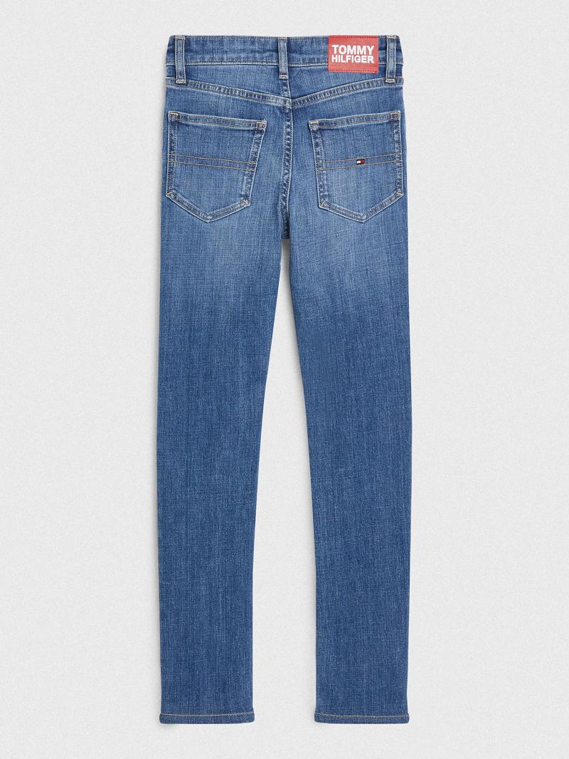 Jean Tommy Hilfiger Slim Enfant Bleu | FR_B2048