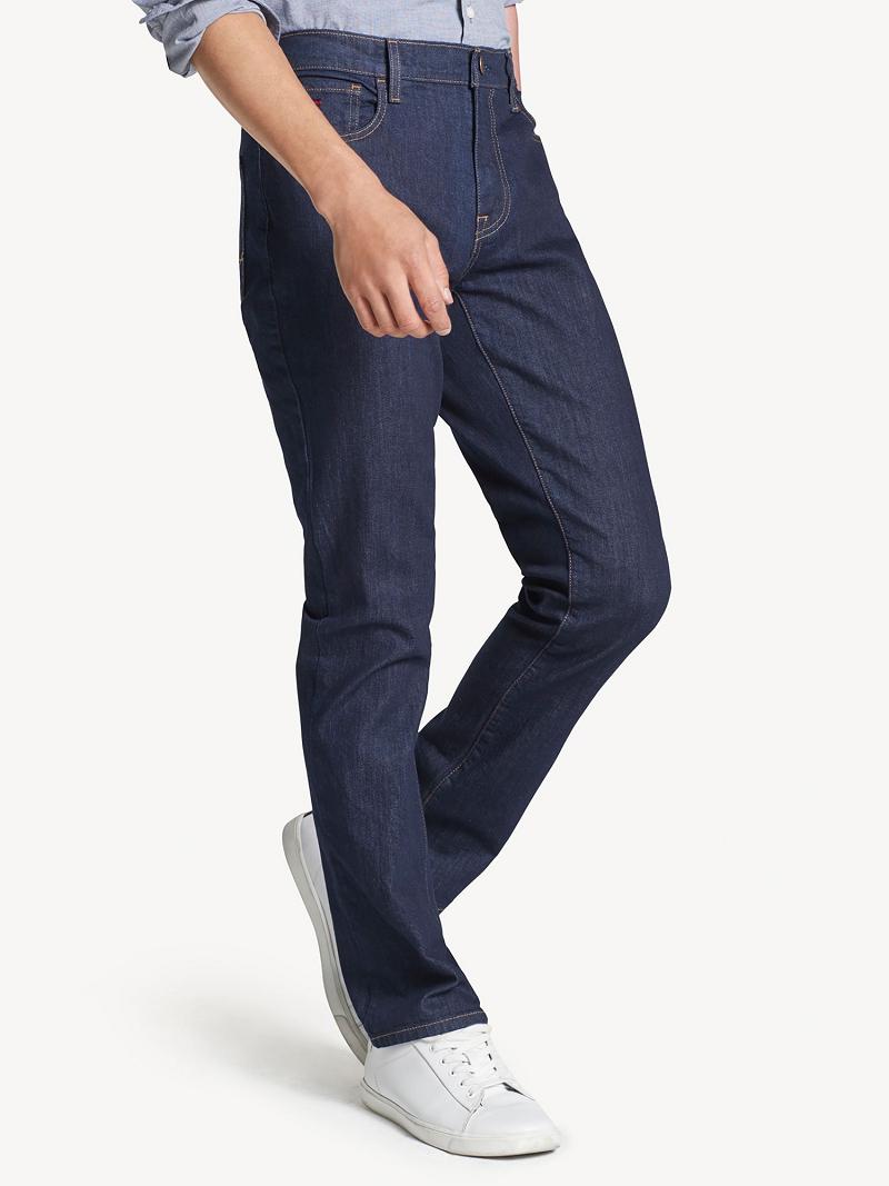 Jean Tommy Hilfiger Straight fit essential clean rinse Homme Bleu Marine | FR_M31390