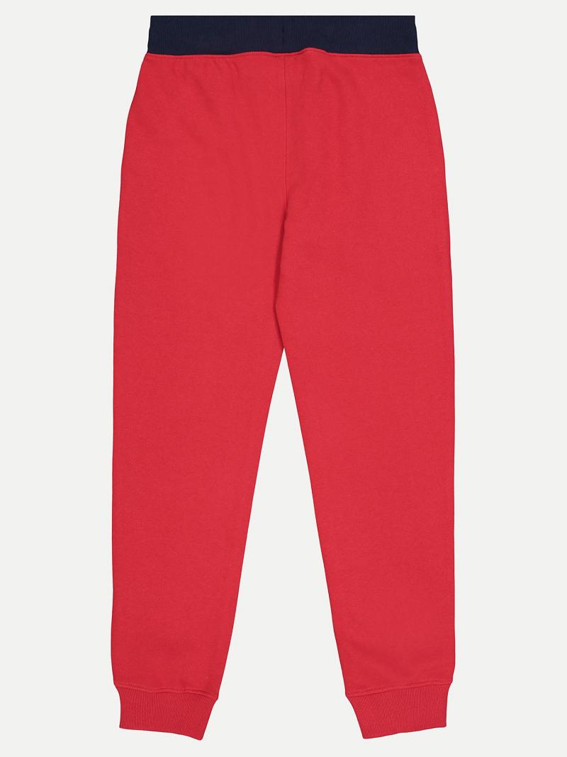 Jogging Tommy Hilfiger Big Boys' Logo Enfant Rouge | FR_B2116