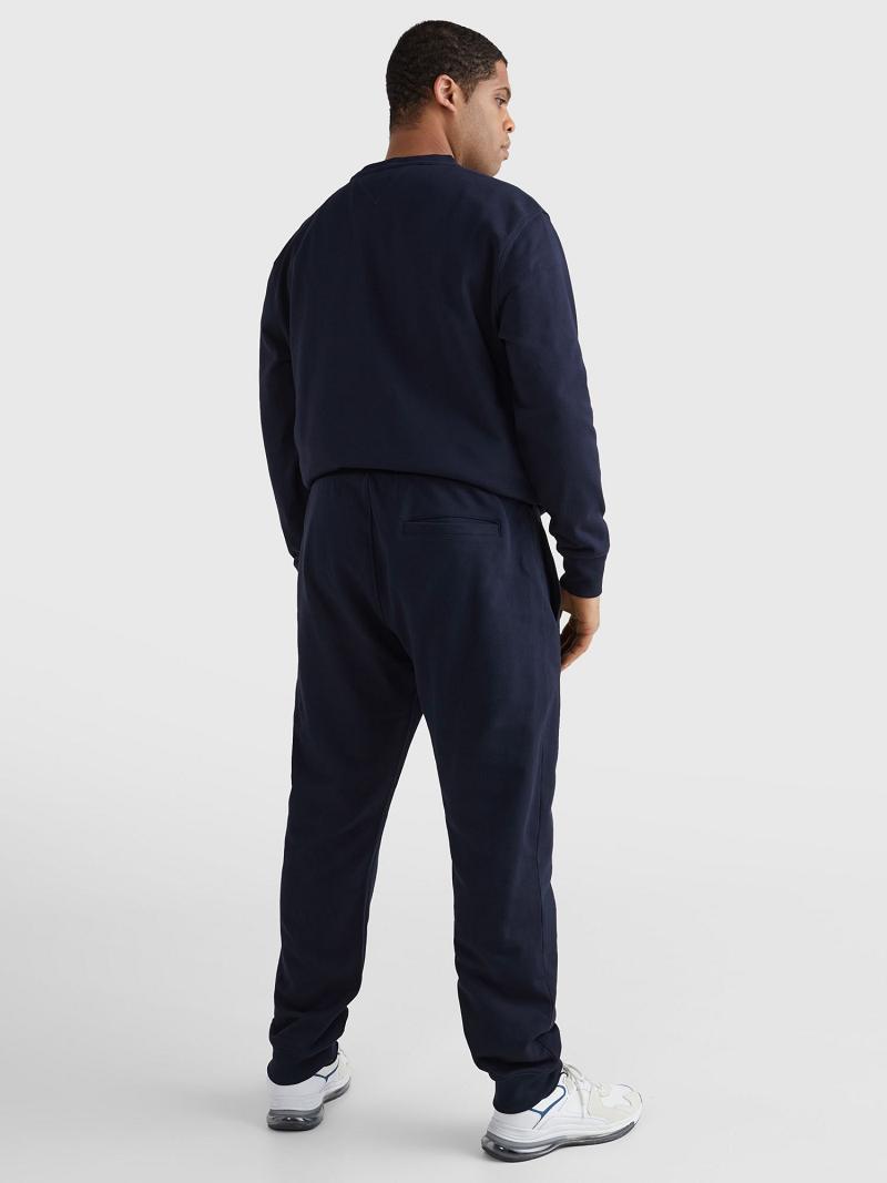 Jogging Tommy Hilfiger Big and tall wavy flag Homme Bleu Marine | FR_M31141