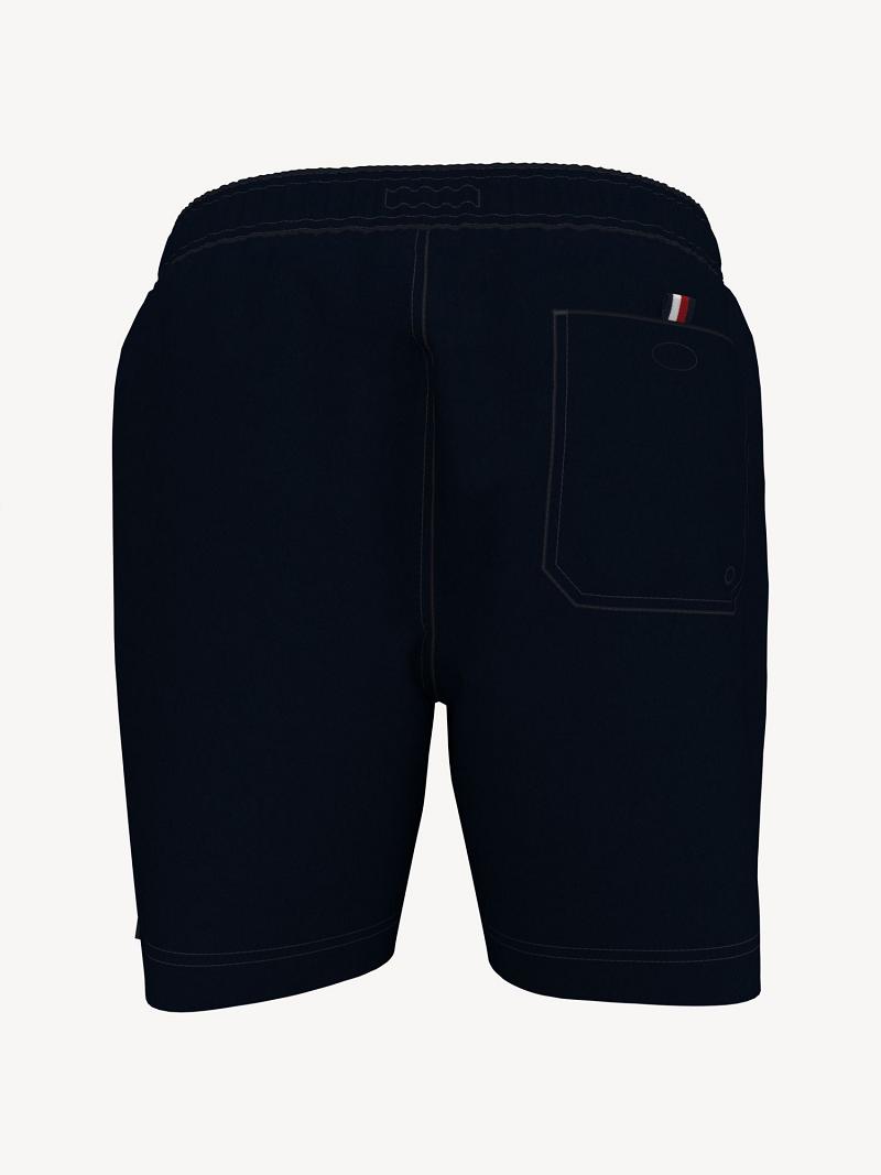 Maillots De Bain Tommy Hilfiger Essential solid swim trunk Homme Bleu | FR_M31096