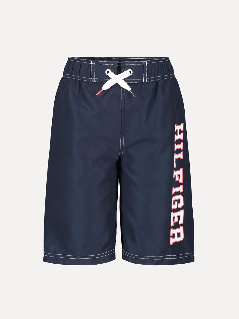 Maillots De Bain Tommy Hilfiger Little Hilfiger Trunk Enfant Bleu | FR_B2148