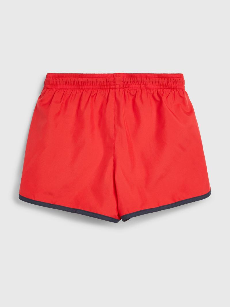 Maillots De Bain Tommy Hilfiger Solid Trunk Enfant Rouge | FR_B2152