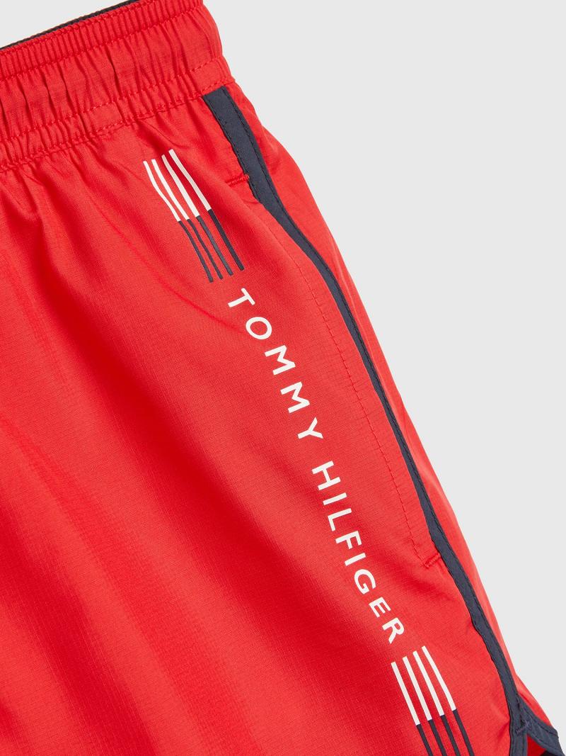 Maillots De Bain Tommy Hilfiger Solid Trunk Enfant Rouge | FR_B2152