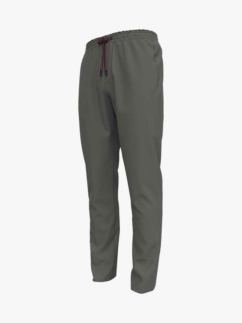 Pantalon Jogging Tommy Hilfiger Essential drawstring chino Homme Grise | FR_M31346