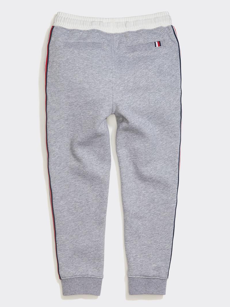 Pantalon Jogging Tommy Hilfiger Solid Enfant Grise | FR_B2058