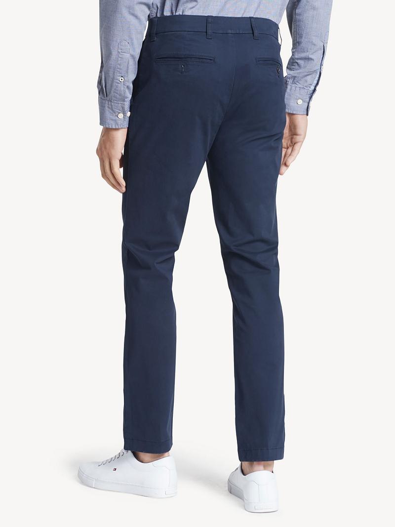 Pantalon Tommy Hilfiger Slim fit essential comfort stretch chino Homme Bleu Marine | FR_M31339