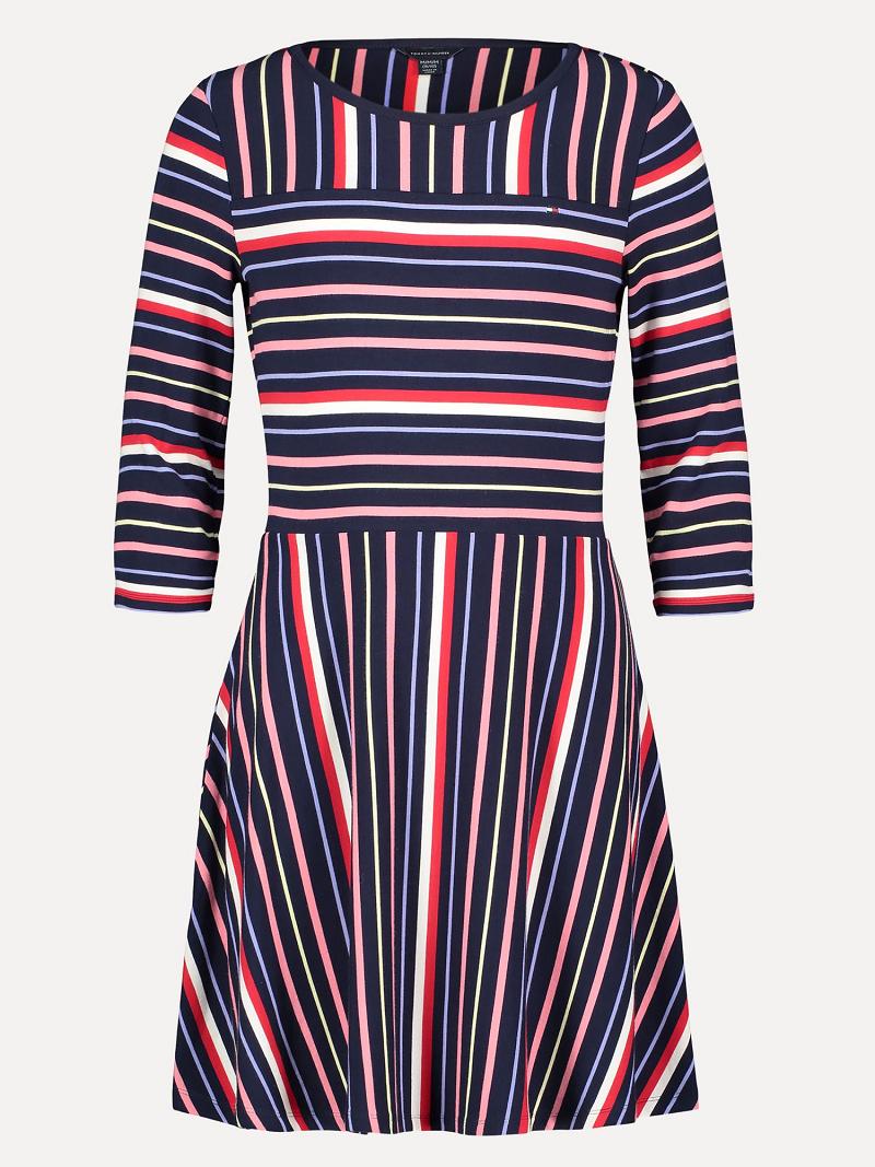 Peignoir Tommy Hilfiger Little Map Stripe Enfant Multicolore | FR_G1068