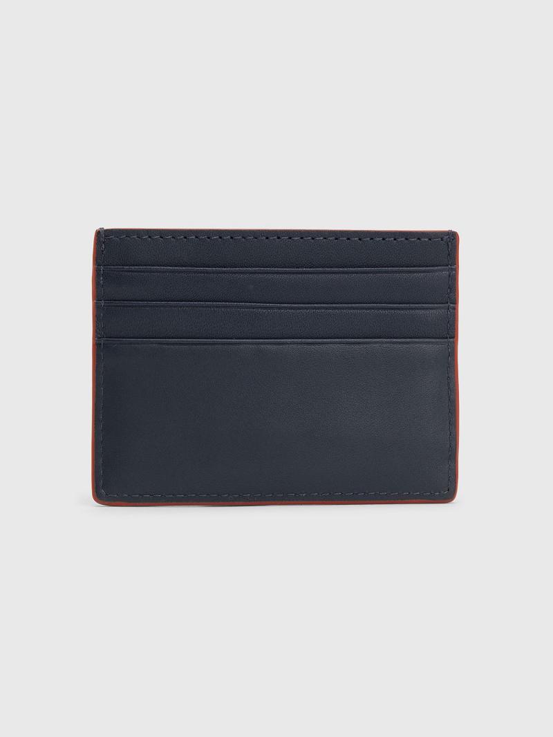 Porte-Cartes Tommy Hilfiger Signature Homme Noir | FR_M31724