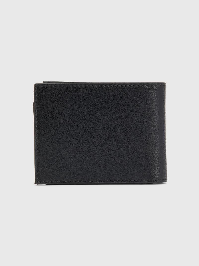 Portefeuilles Tommy Hilfiger TJ Utility Coin & Card Homme Noir | FR_M31814