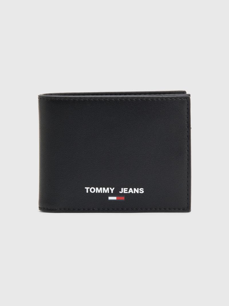 Portefeuilles Tommy Hilfiger TJ Utility Coin & Card Homme Noir | FR_M31814