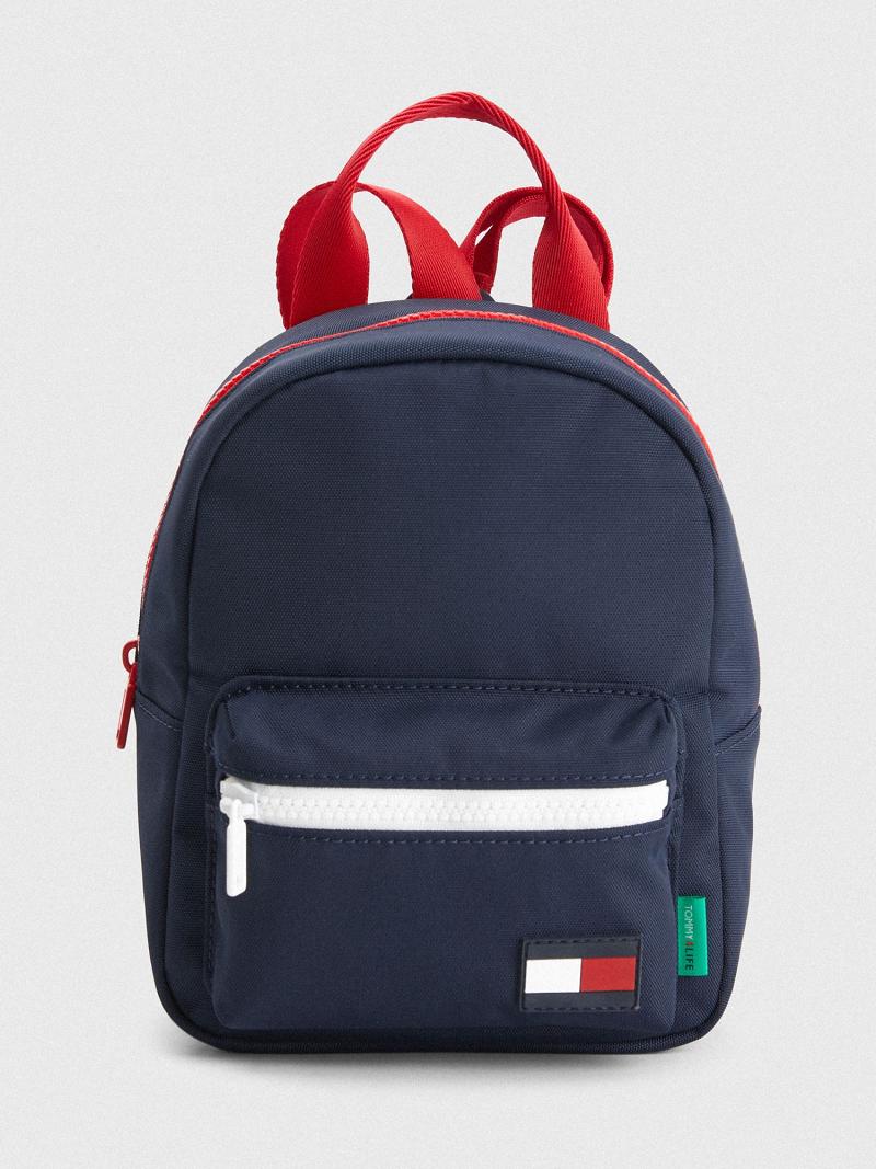 Sacs Tommy Hilfiger Backpack Lunchbox Enfant Bleu Marine | FR_B2265