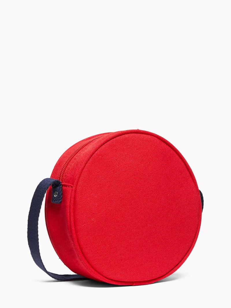 Sacs Tommy Hilfiger Flag Circle Enfant Rouge | FR_G1342