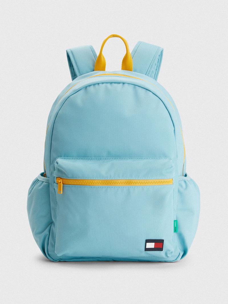 Sacs Tommy Hilfiger Recycled Backpack Enfant Vert | FR_B2271