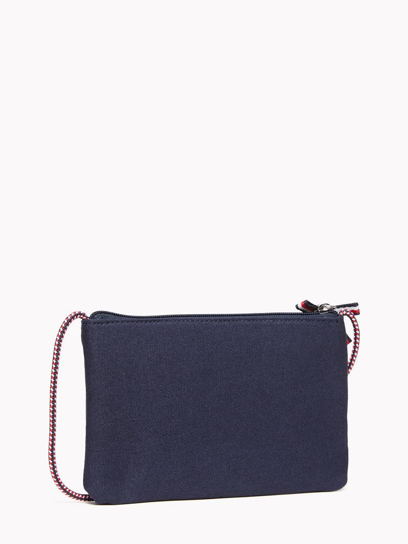 Sacs Tommy Hilfiger Signature Crossbody Enfant Bleu | FR_G1347