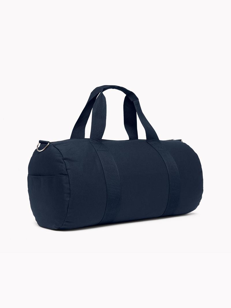 Sacs Tommy Hilfiger Stripe Small Duffle Homme Bleu Marine | FR_M31706