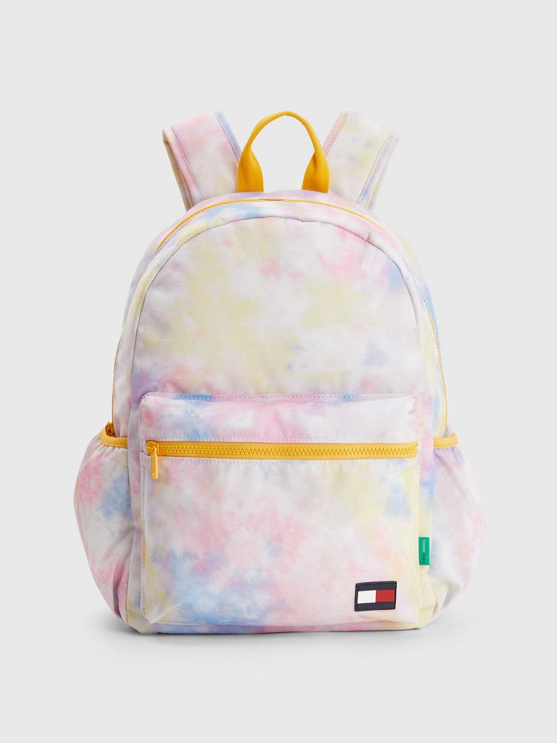 Sacs Tommy Hilfiger Tie-Dye Backpack Enfant Multicolore | FR_G1348