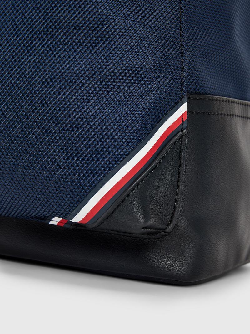 Sacs Tommy Hilfiger Tommy Stripe Backpack Homme Bleu Marine | FR_M31711