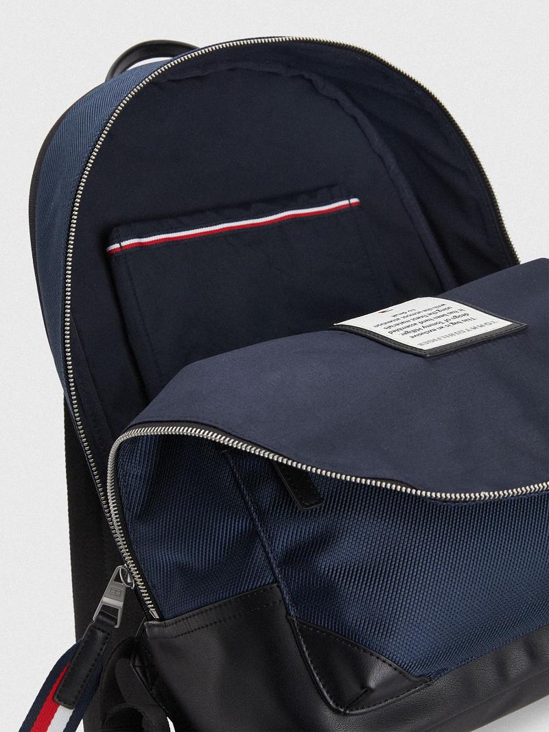 Sacs Tommy Hilfiger Tommy Stripe Backpack Homme Bleu Marine | FR_M31711