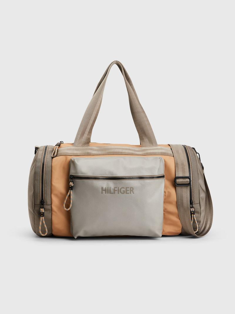 Sacs Tommy Hilfiger Utility Duffle Homme Kaki Beige | FR_M31713