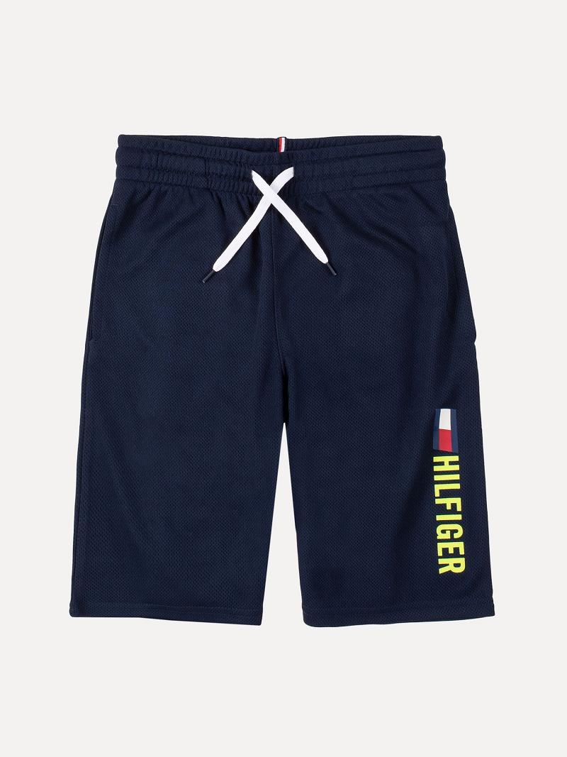 Shorts Tommy Hilfiger Bambin\' Course Enfant Bleu Marine | FR_B2108