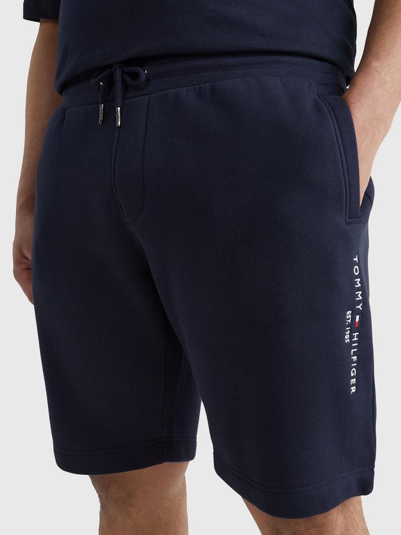 Shorts Tommy Hilfiger Big and tall logo sweatshort Homme Bleu Marine | FR_M31192