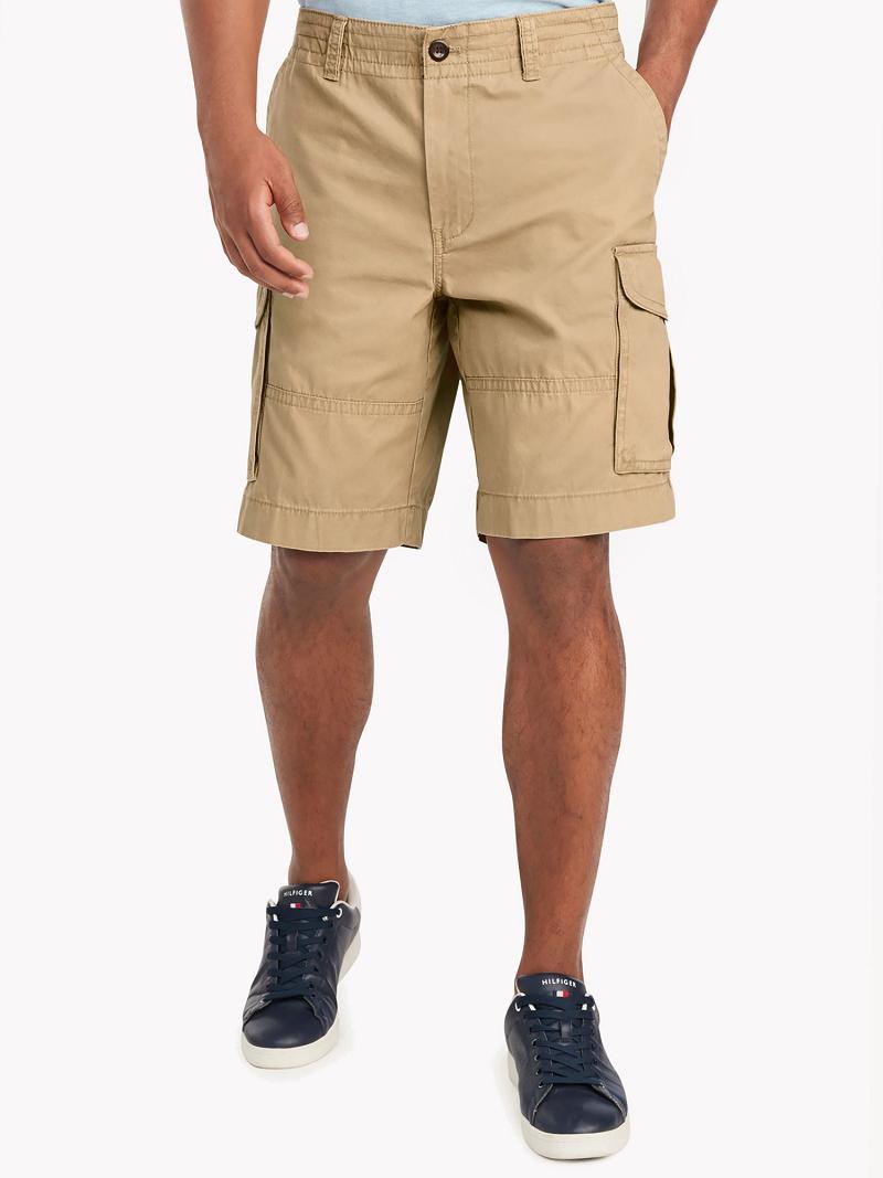 Shorts Tommy Hilfiger Essential cargo Homme Marron | FR_M31203